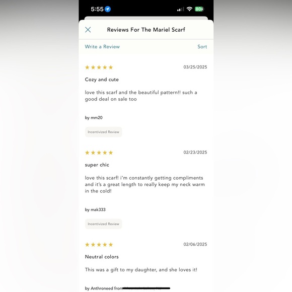 NWT new Anthropologie the Mariel scarf neutral pattern brown beige - Picture 16 of 17